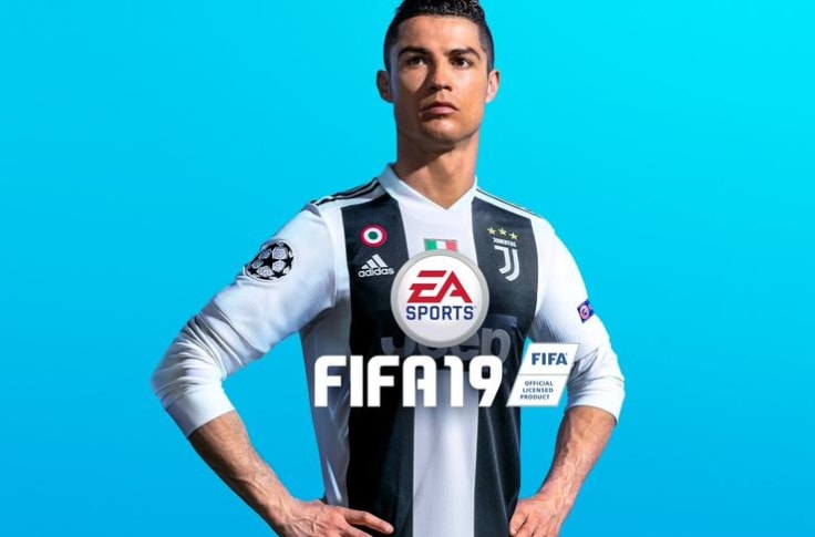 The FIFA cover featuring Cristiano Ronaldo